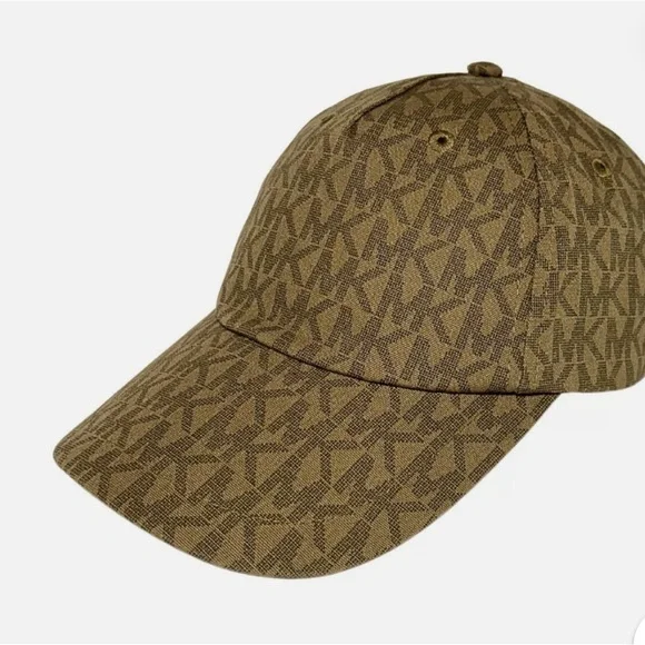 Michael Kors Tan Monogram Cap - Picture 2 of 7